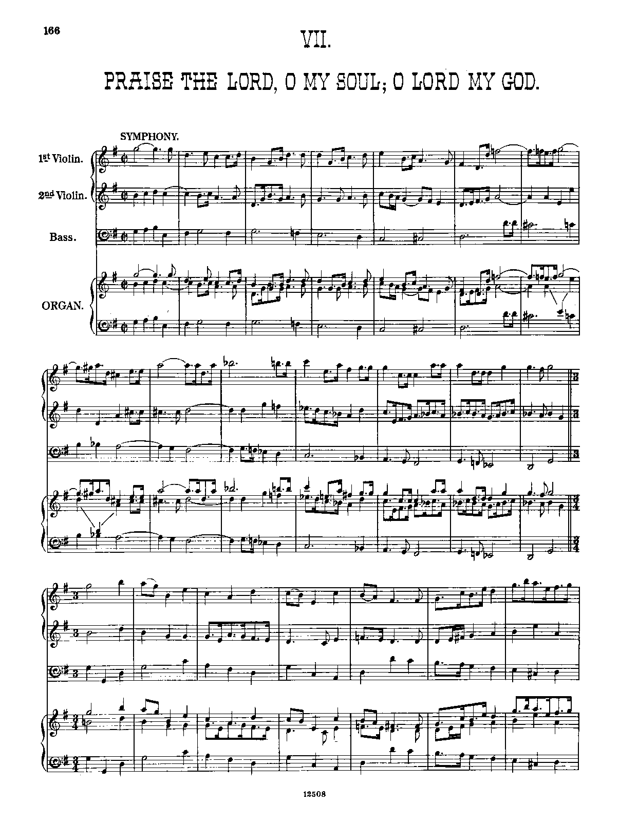 Praise the Lord, O My Soul, O Lord My God