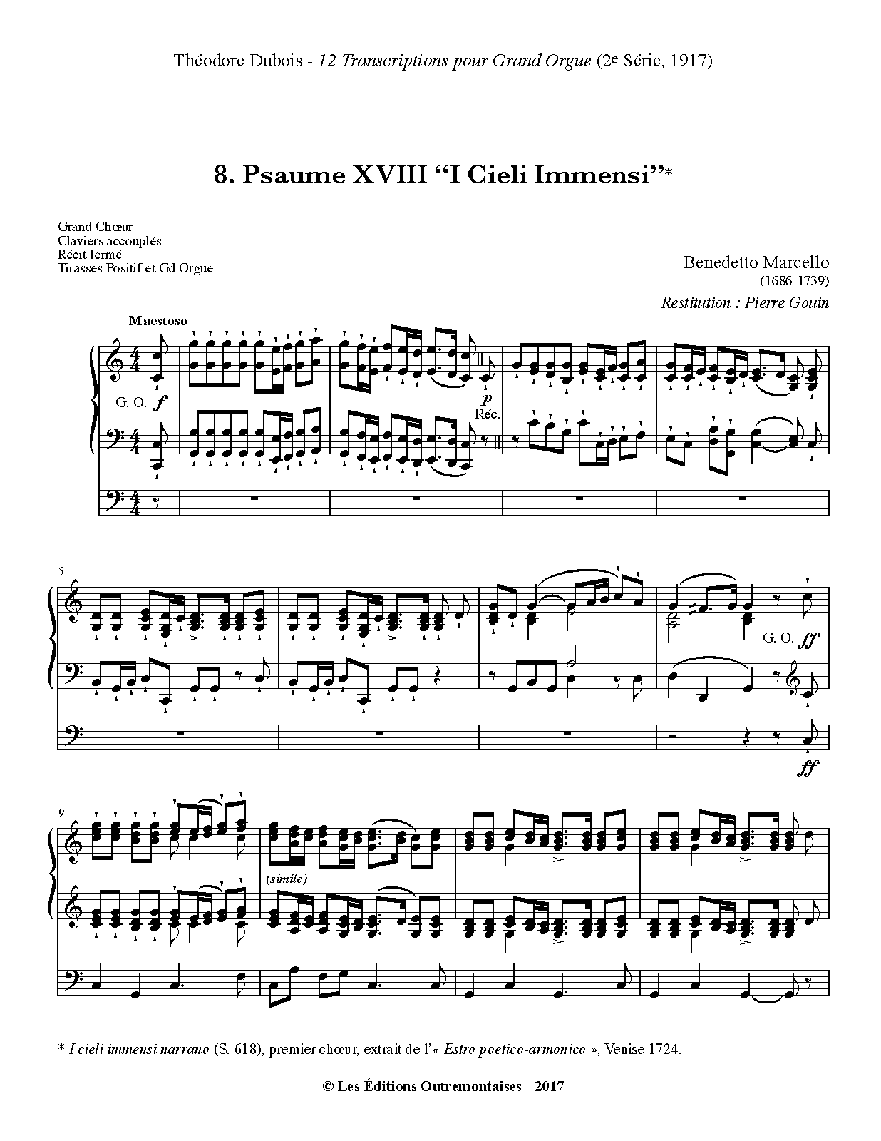 I cieli immensi narrano, S.618 (Marcello, Benedetto) IMSLP