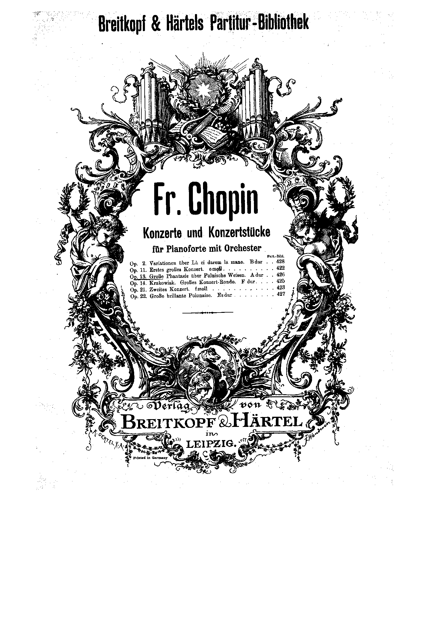 n plate free full sheet download sur des (Chopin fantaisie Grande polonais, Op.13 airs
