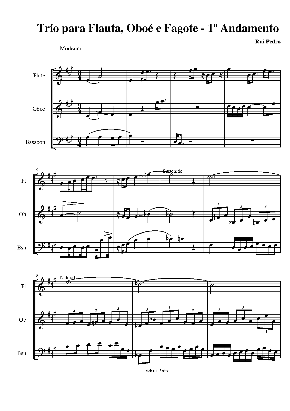 Trio para Flauta, Oboé e fagote, Op.38 (Pinheiro, Rui Pedro) IMSLP