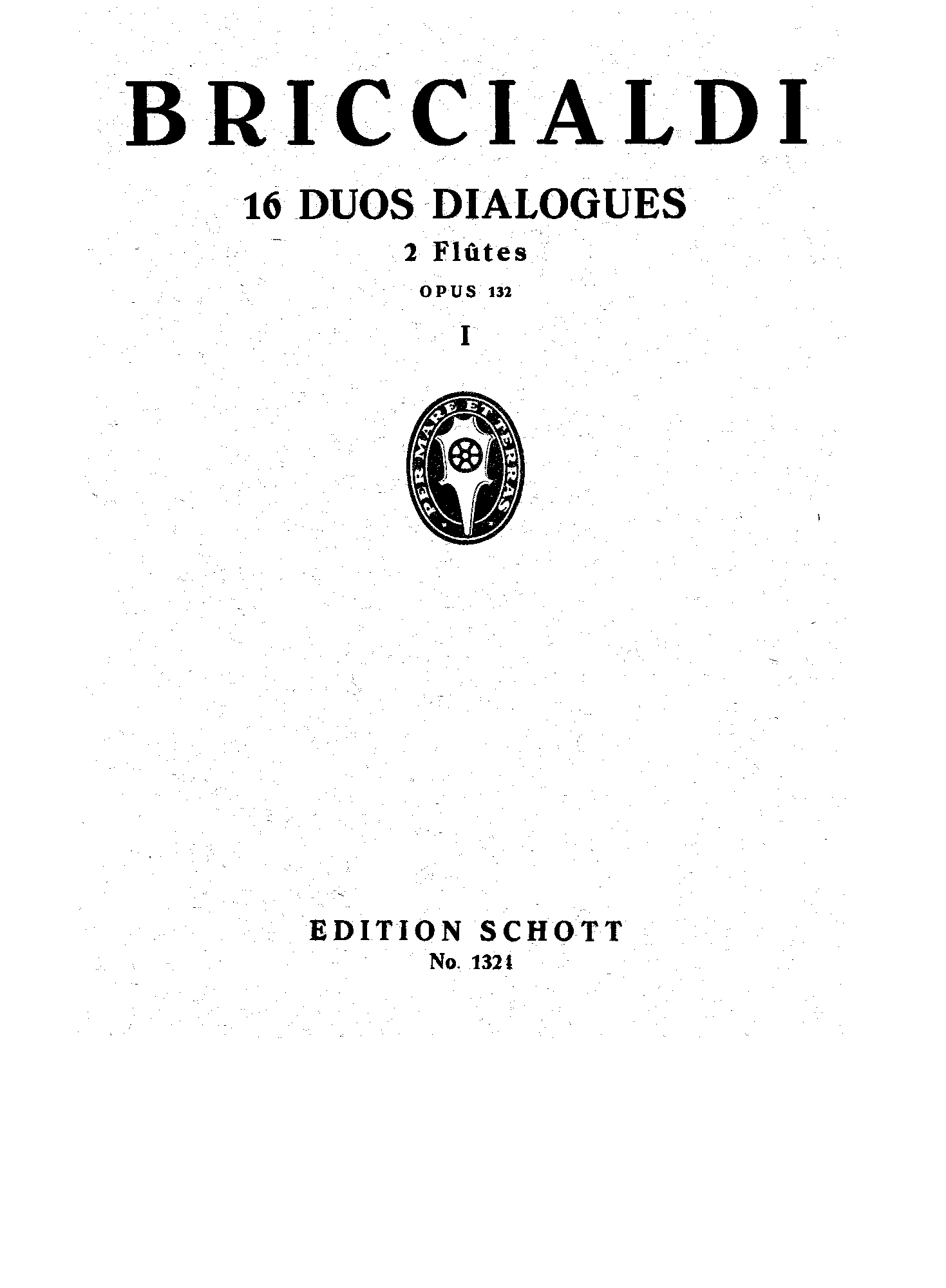 16 Duos Dialogués, Op.132 (Briccialdi, Giulio) IMSLP