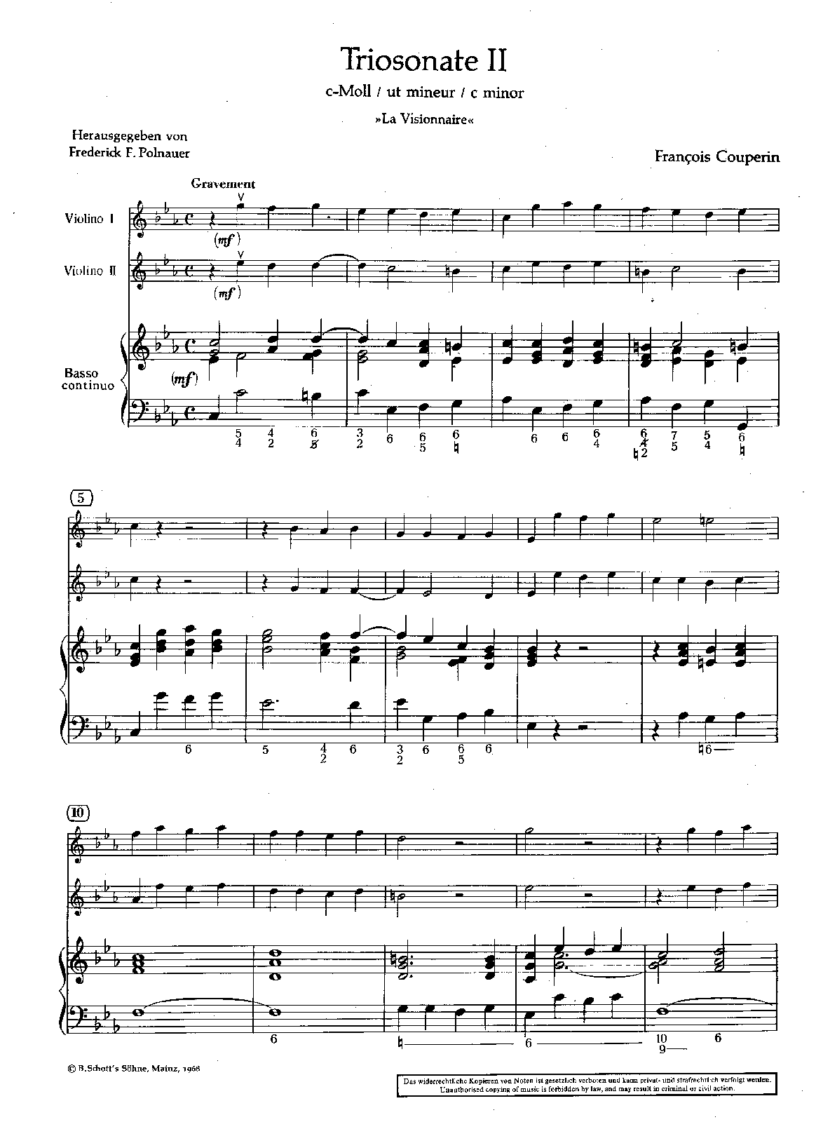 Trio Sonata in C minor