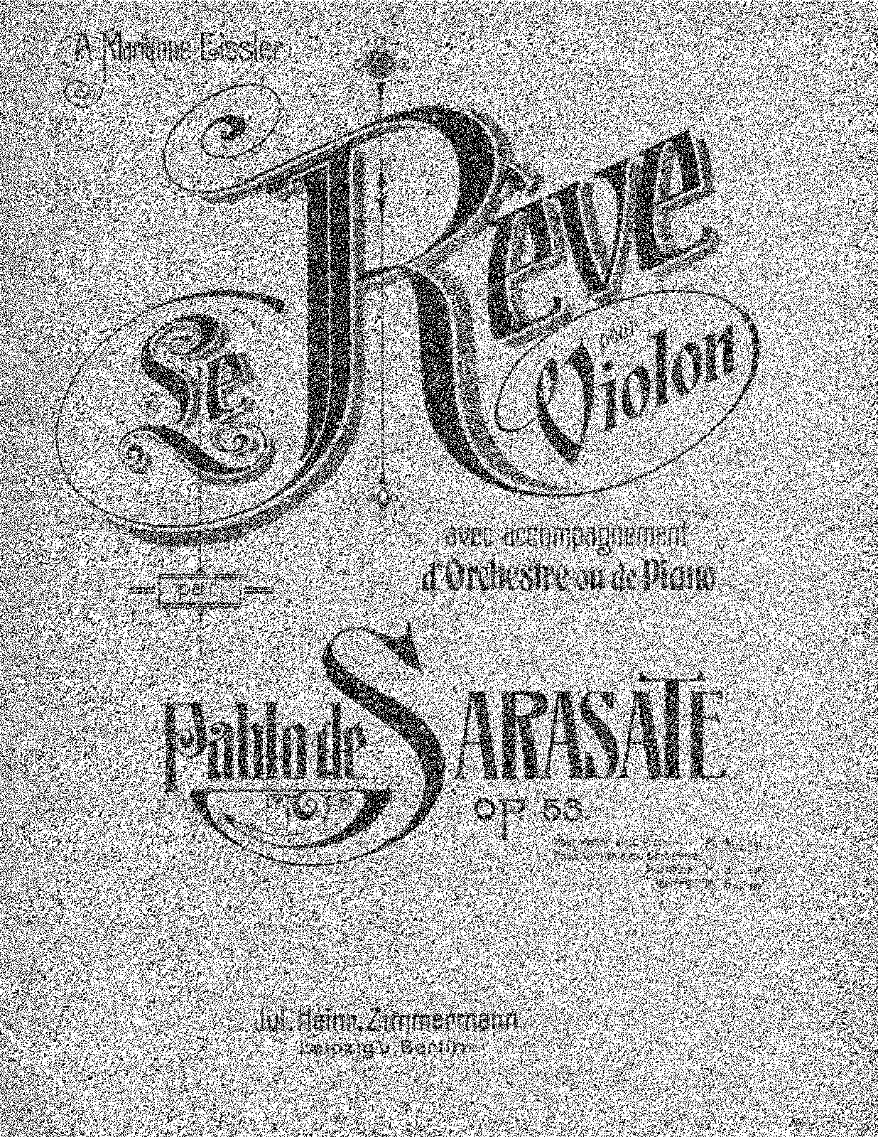 Le Rève, Op.53