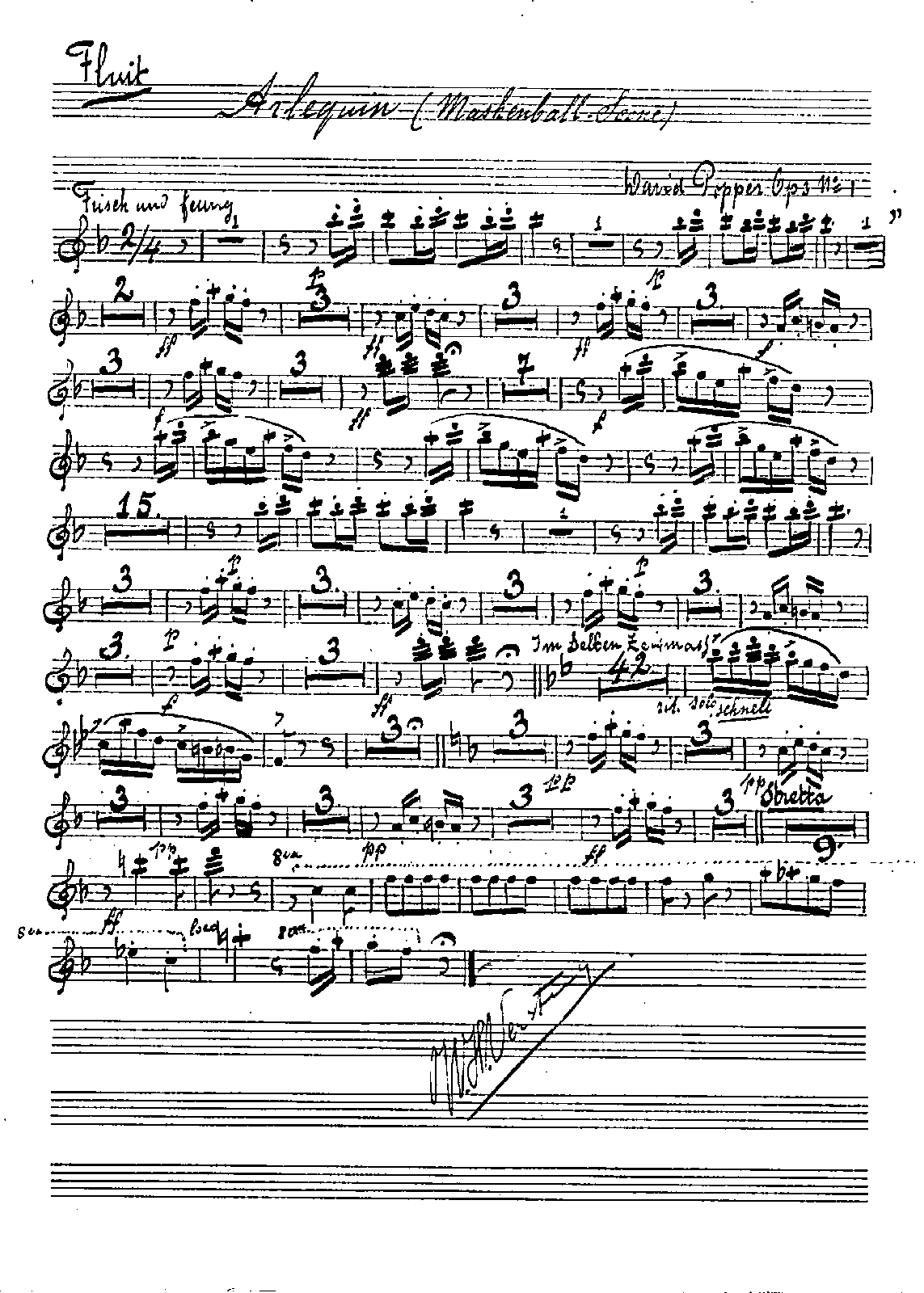 File:PMLP46465-Popper - Arlequin (Maskenball scene No1) (orch. by Versteeg) orch parts.pdf