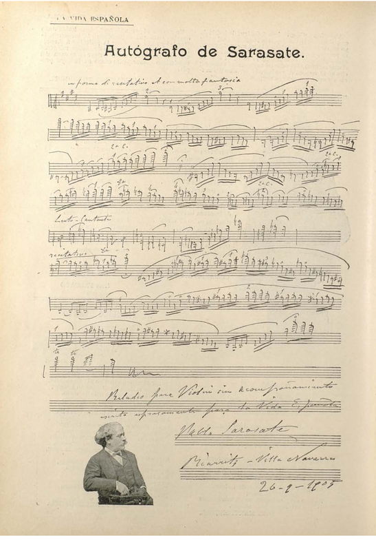 Preludio para violín solo