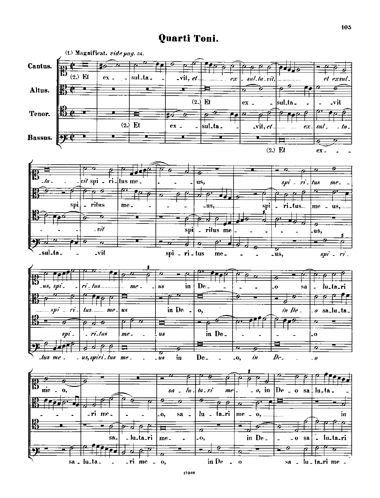 Magnificat quarti toni