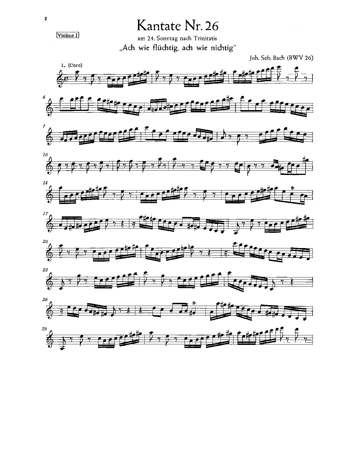 File:PMLP149222-Bach Es ist nichts Gesundes an meinem Leibe, BWV 26 - Violins I.pdf