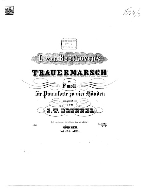 Funeral March No.1 (Walch, Johann Heinrich) IMSLP
