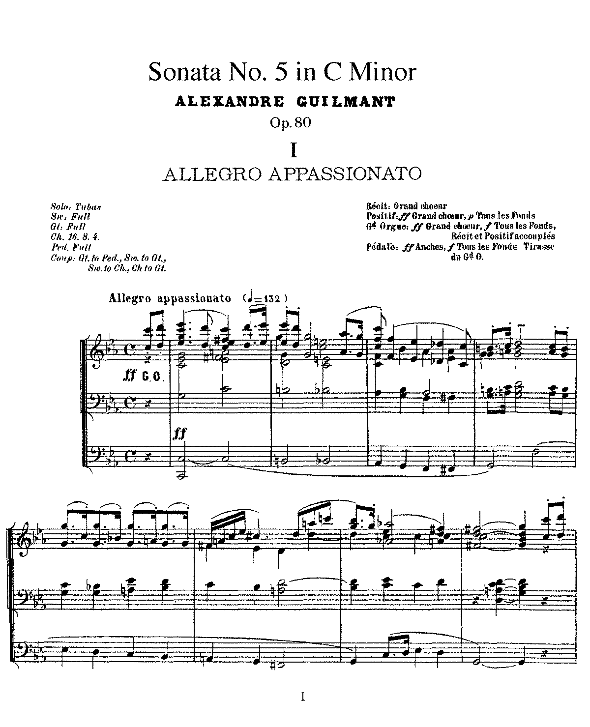 Organ Sonata No.5, Op.80 (Guilmant, Alexandre) - IMSLP