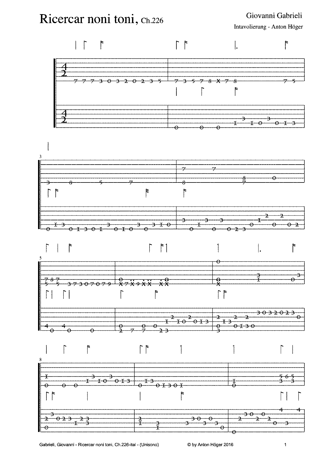 Ricercar noni toni, Ch.226 (Gabrieli, Giovanni) - IMSLP