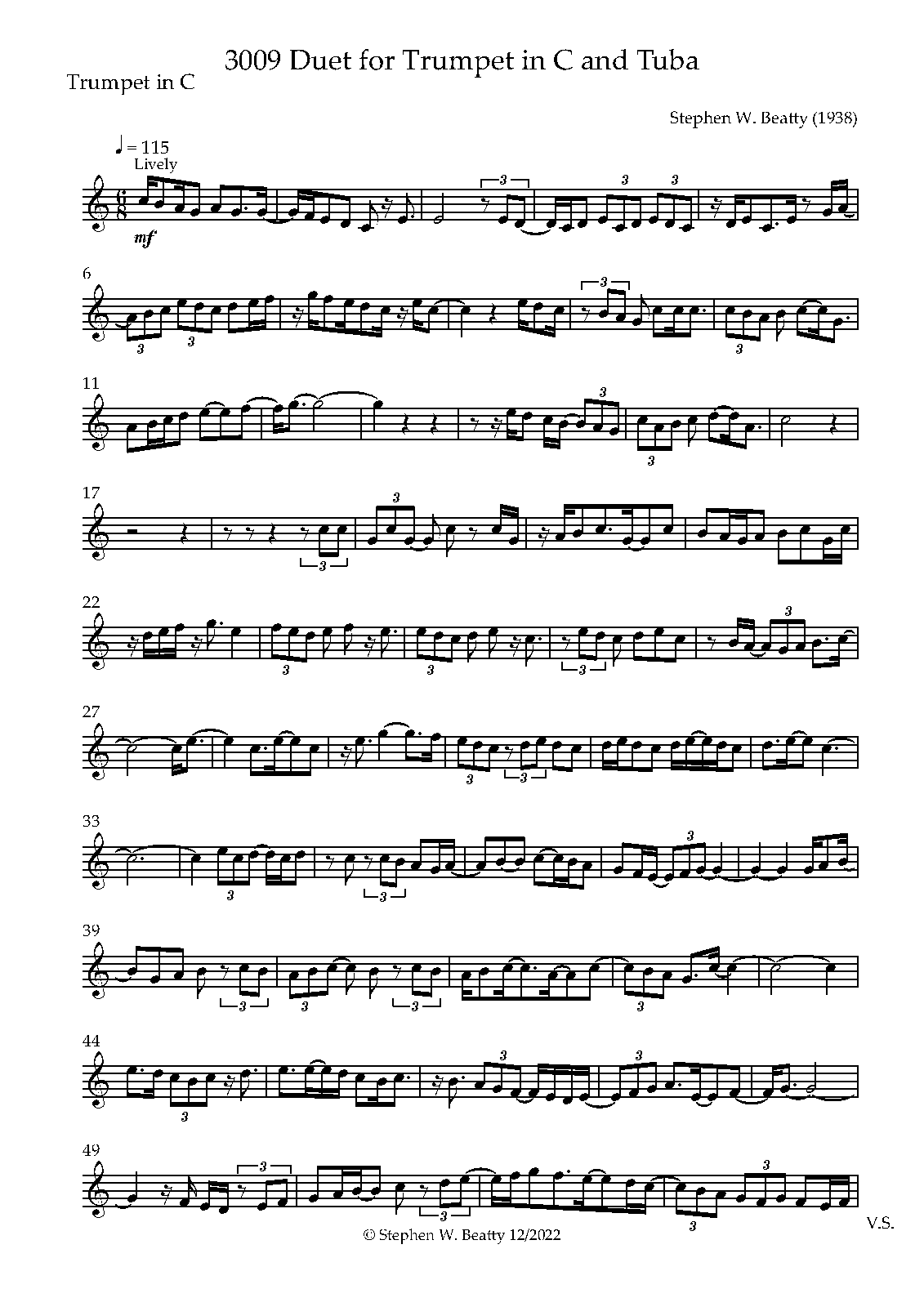 File:PMLP1306836-Parts only 3009 Duet for Trumpet in C and Tuba.pdf