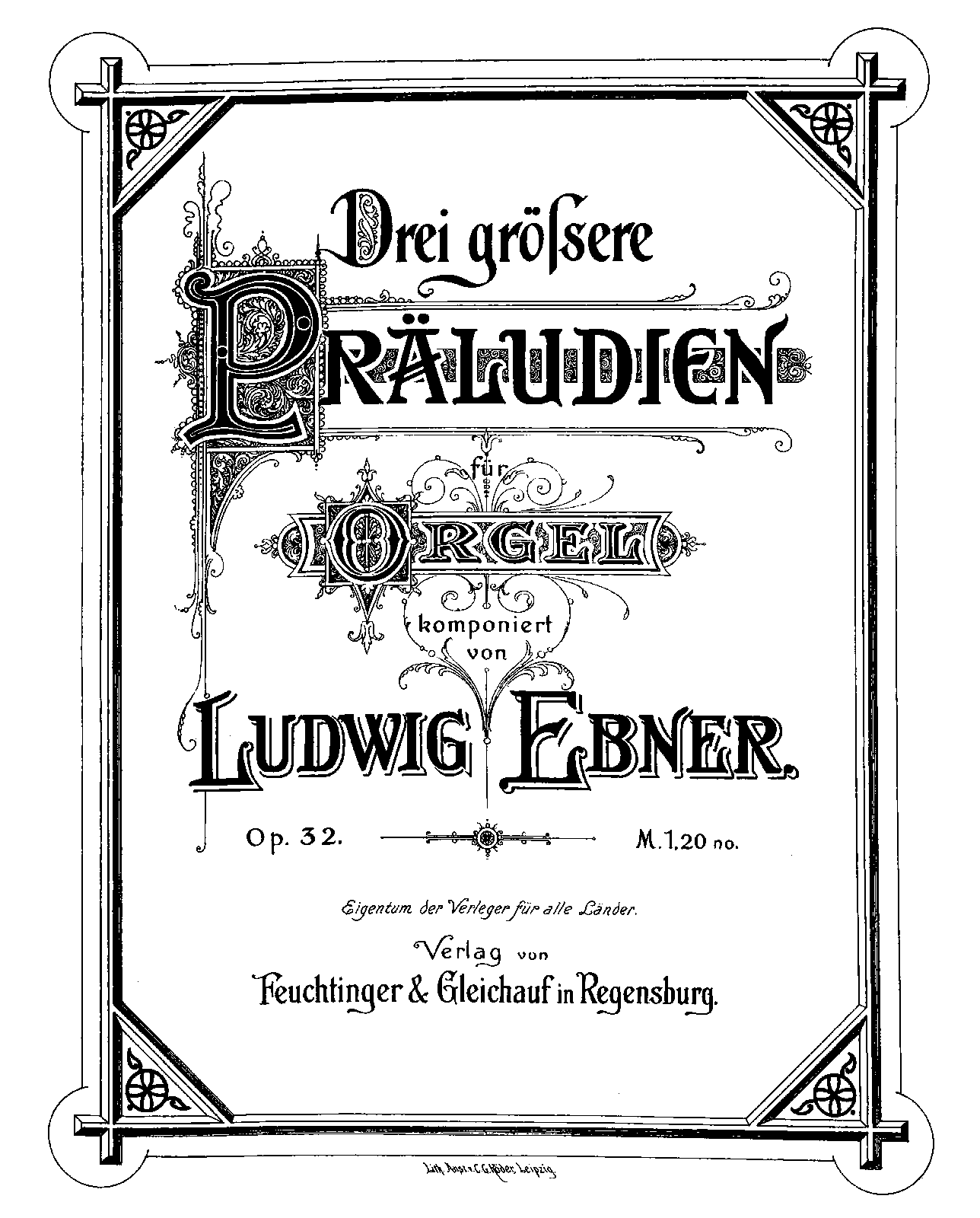 3 Grössere Präludien