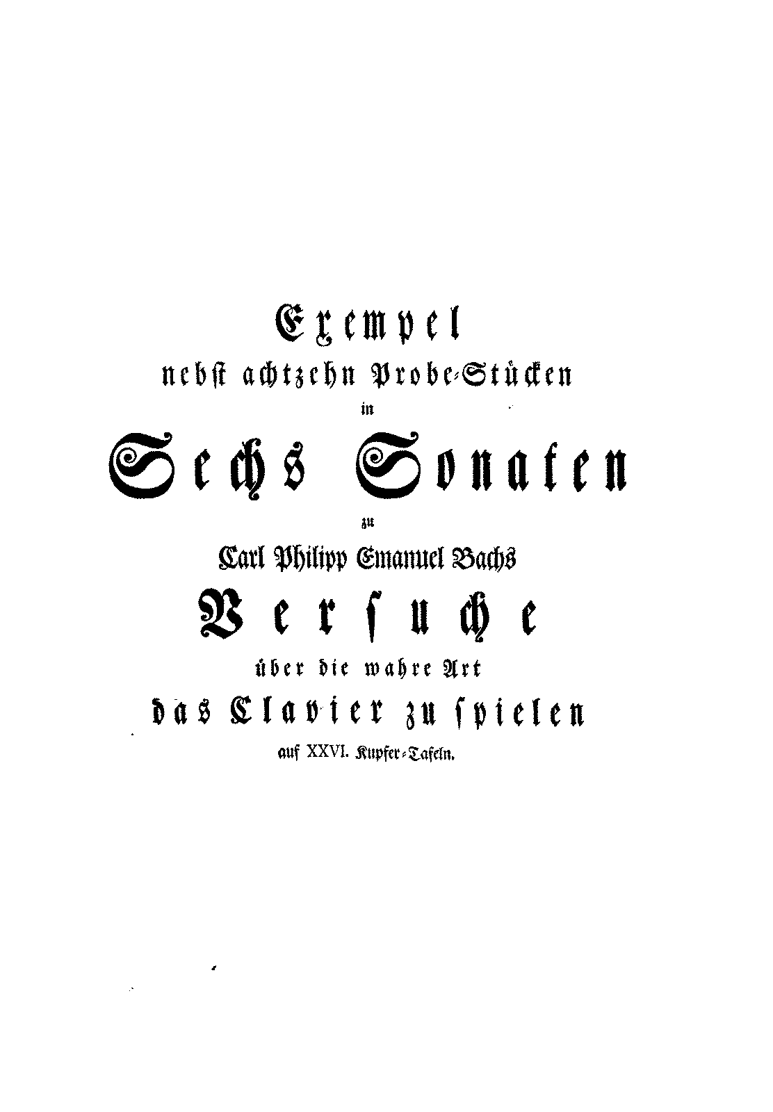 6 Keyboard Sonatas, Wq.63 (Bach, Carl Philipp Emanuel) - IMSLP: Free