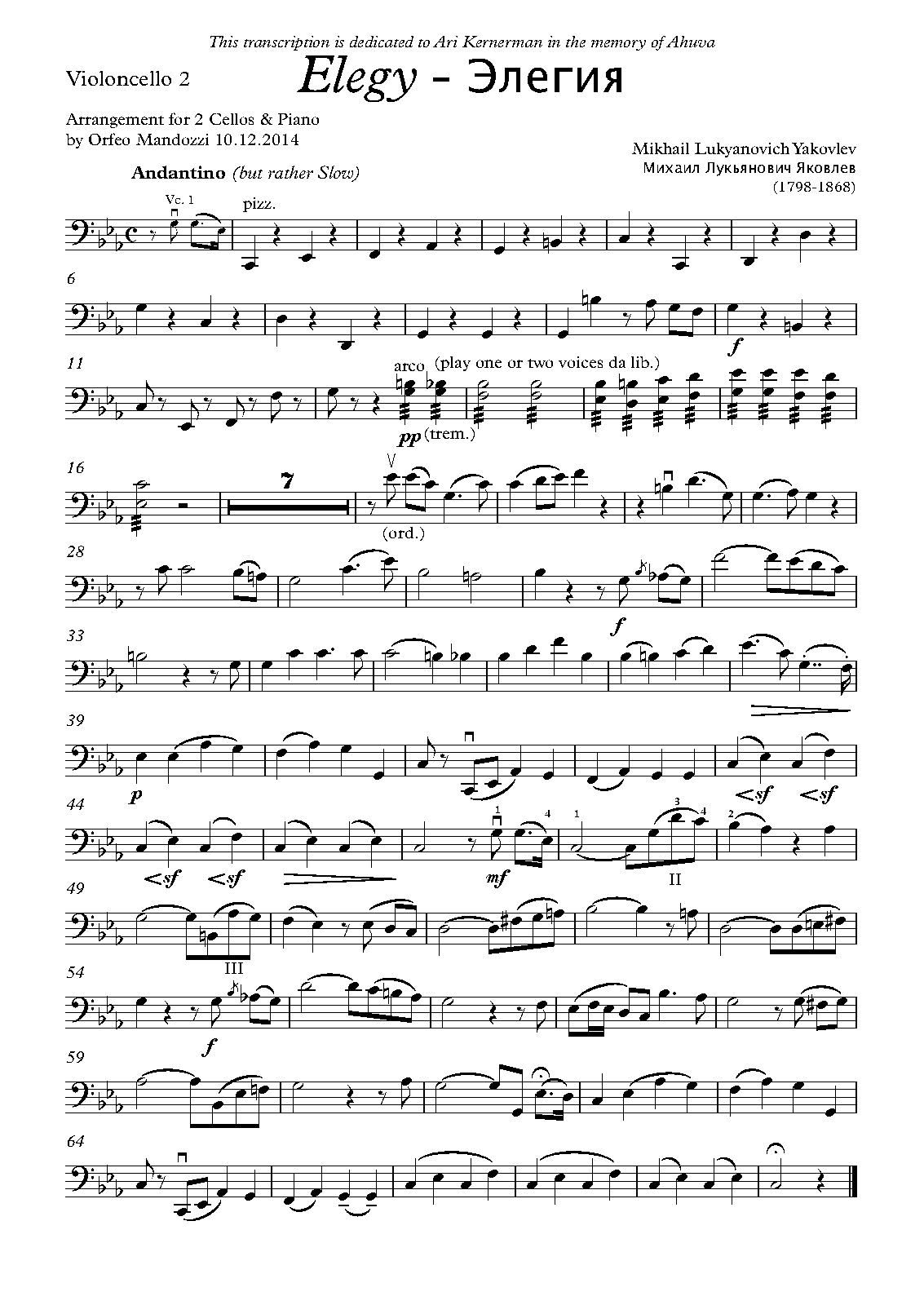 File:PMLP579442-Yakolev Mandozzi Elegy 2 Cellos Piano - Violoncello 2.pdf