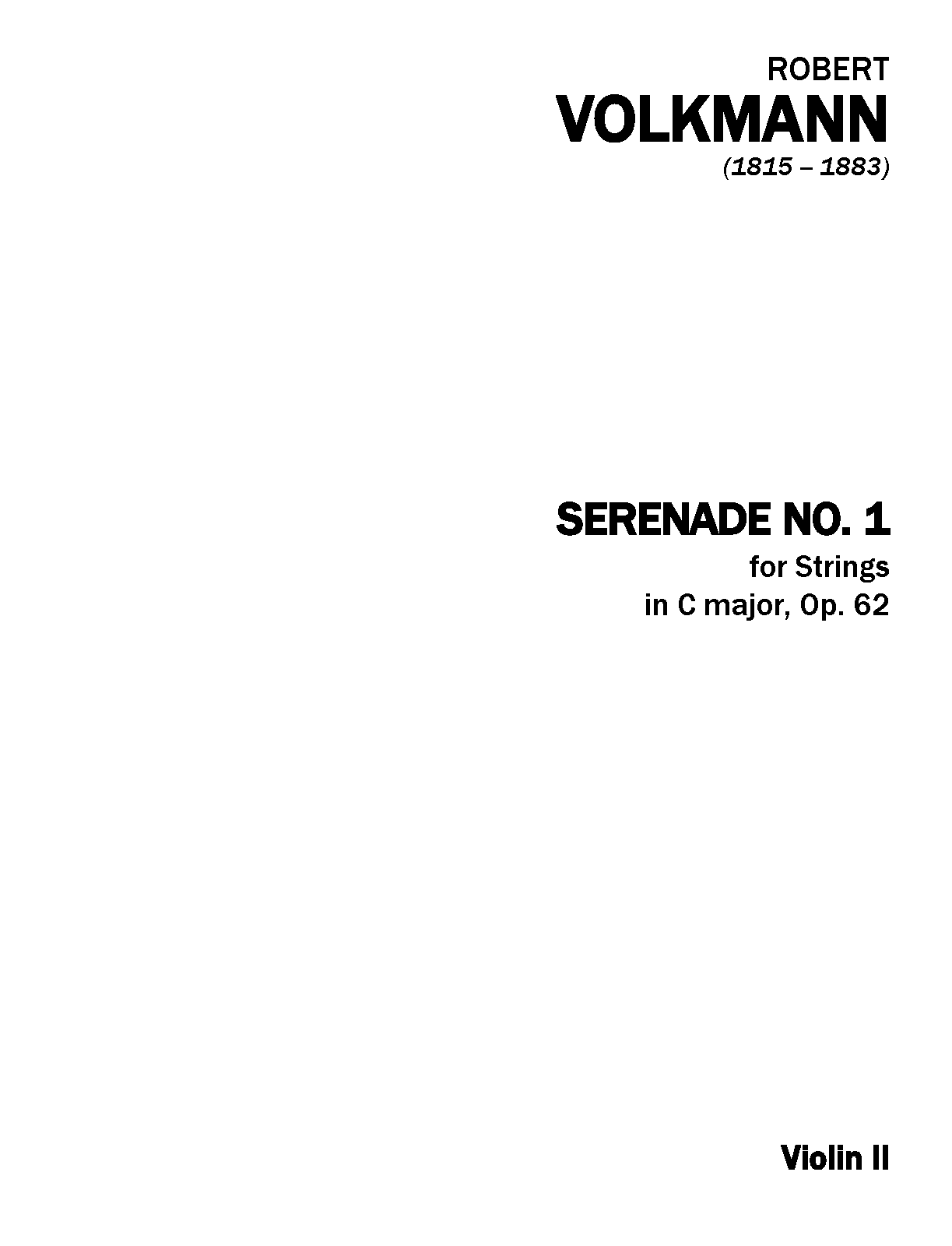 File:PMLP139490-02. VOLKMANN - SERENADE FOR STRINGS NO. 1, OP. 62 - Violins II.pdf