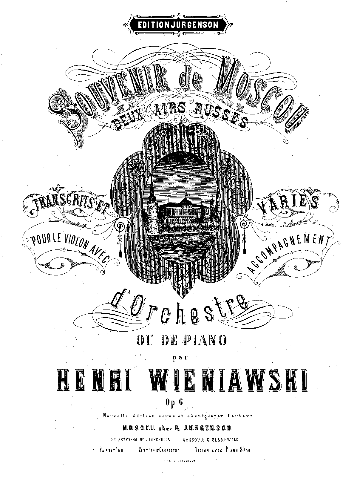 Souvenir de Moscou