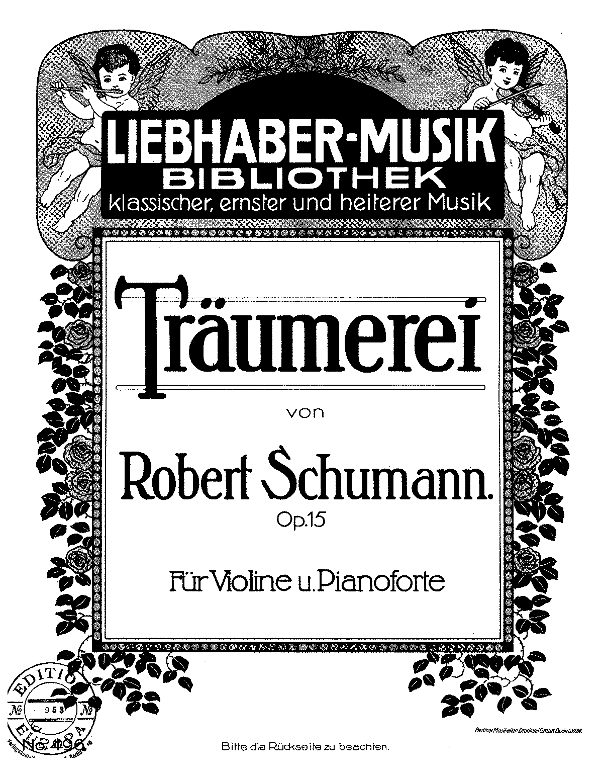 Kinderszenen, Op.15 (Schumann, Robert) - IMSLP: Free Sheet Music PDF ...