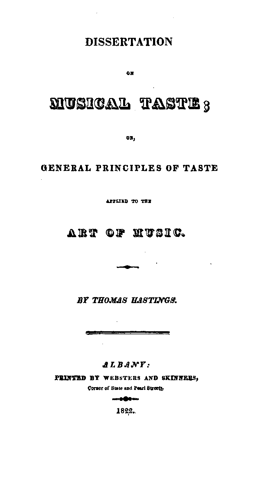 thesis on musical