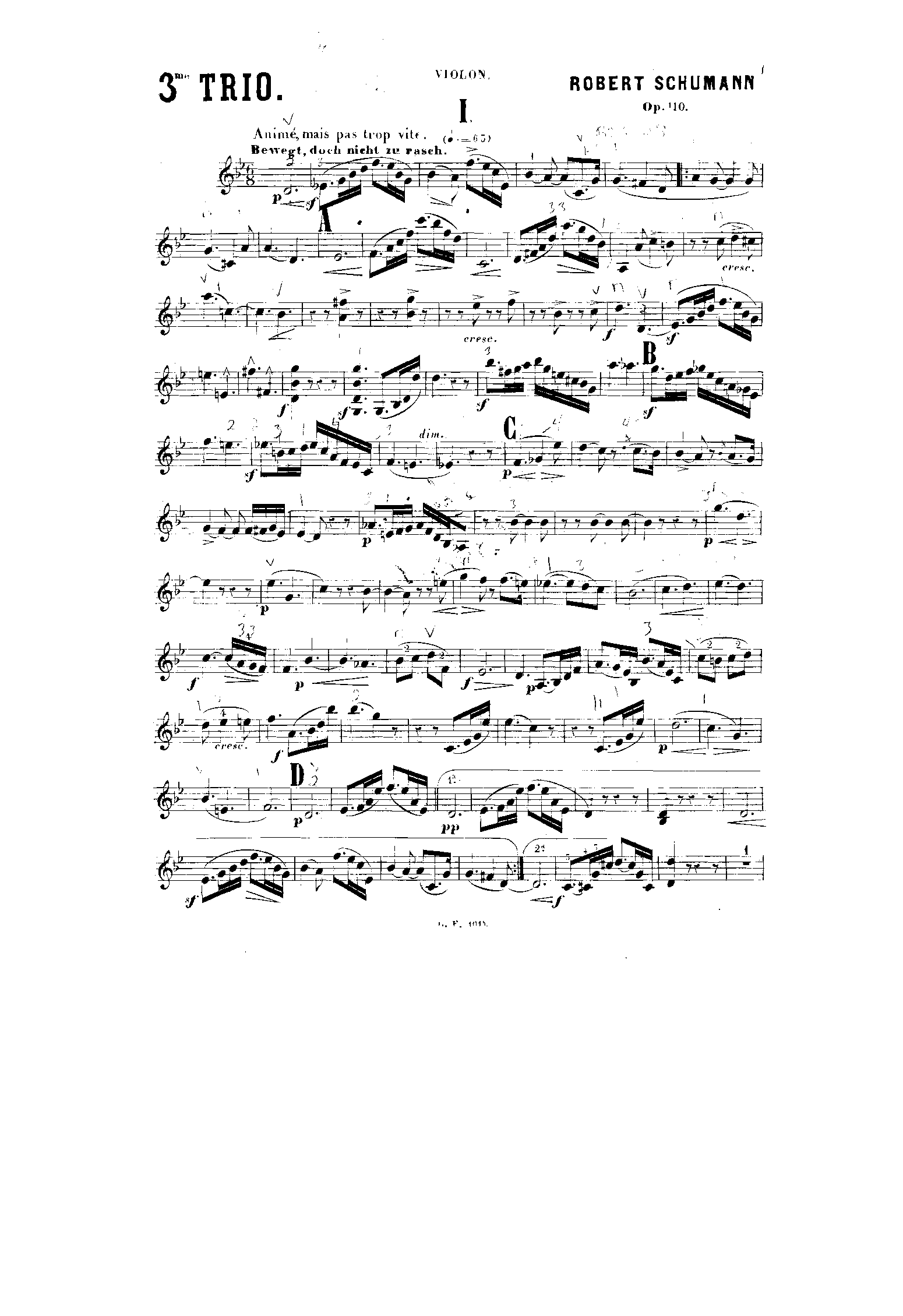 File:PMLP26971-Schumann - Piano Trio No3 Op110 in G minor (Durand) violin.pdf