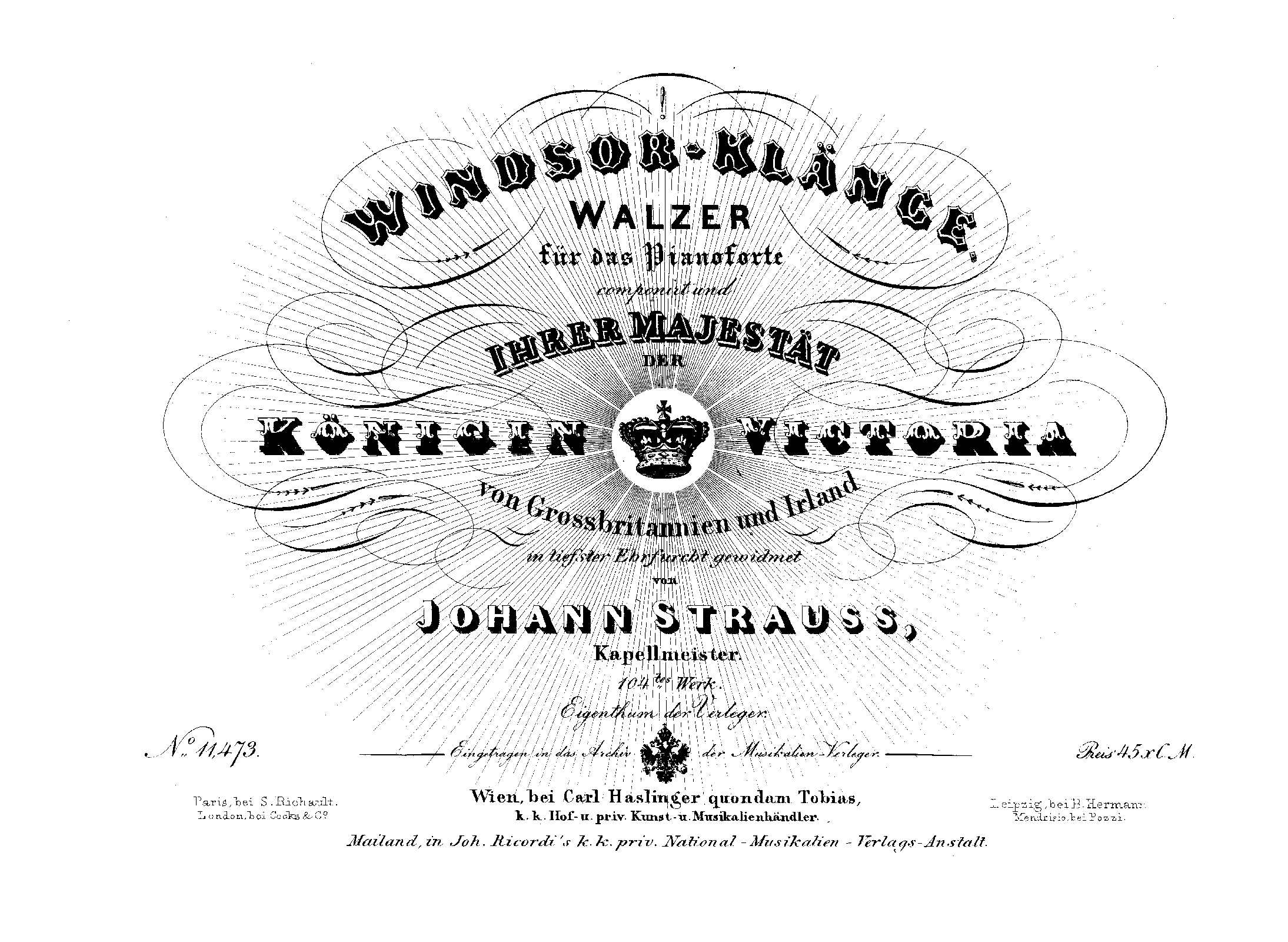 Windsor-Klänge Walzer