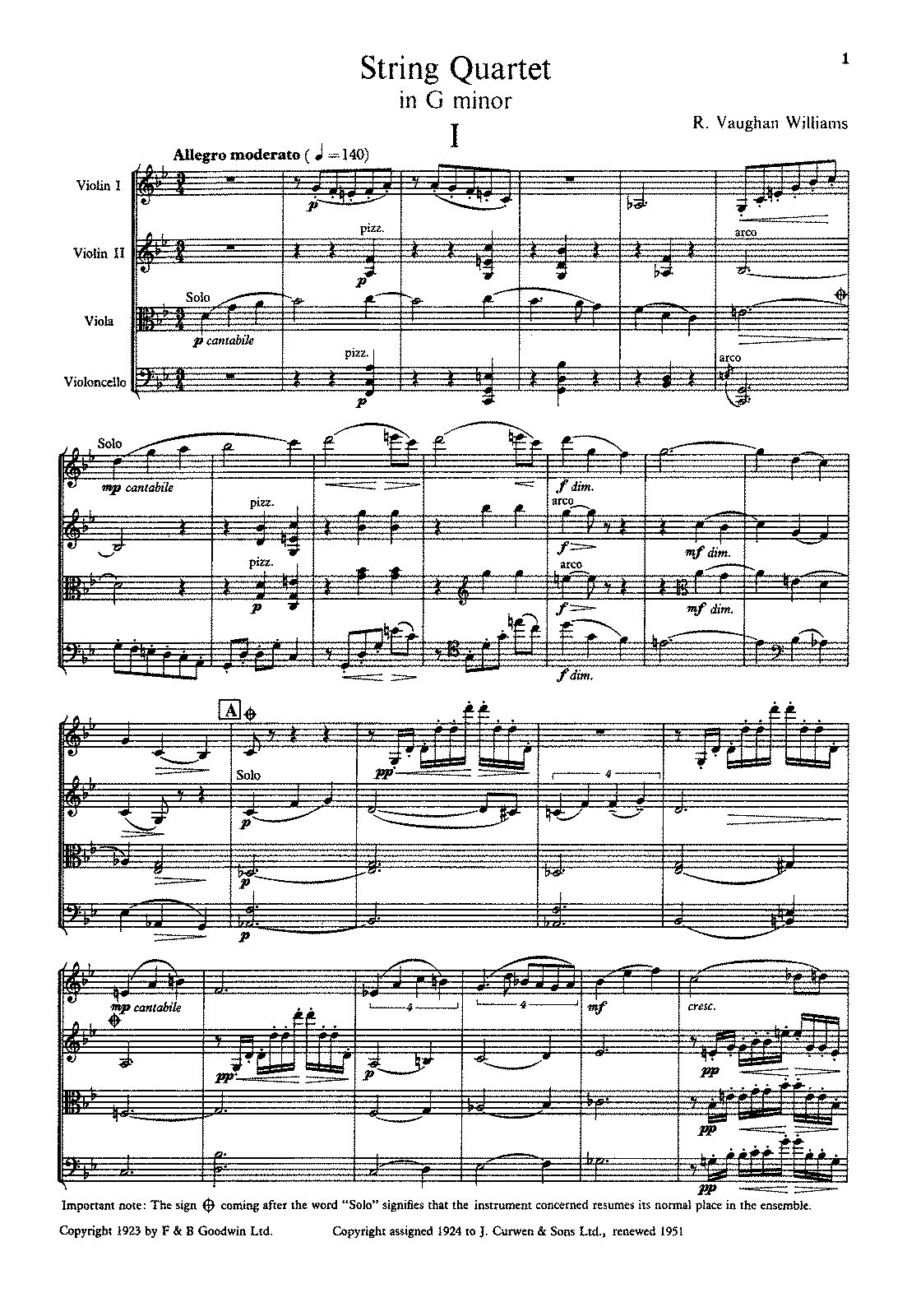 String Quartet No.1 (Vaughan Williams, Ralph) - IMSLP
