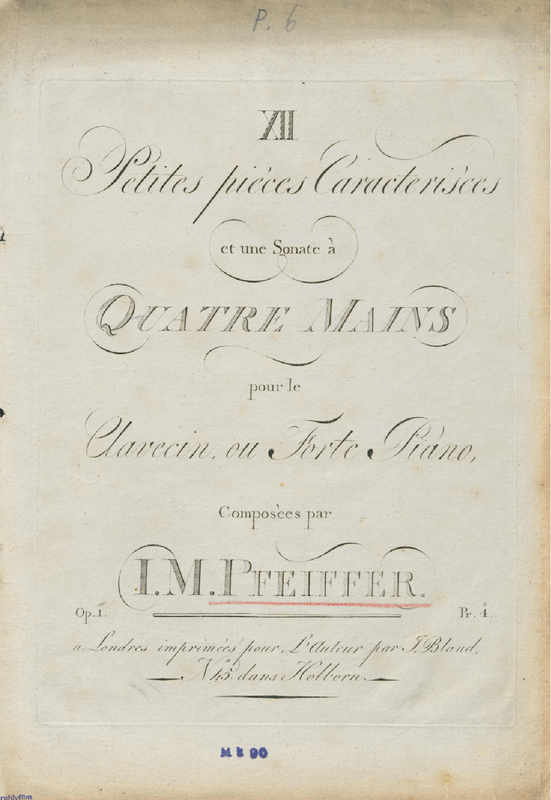 12 Petites pièces caractérisées et une sonate à quatre mains