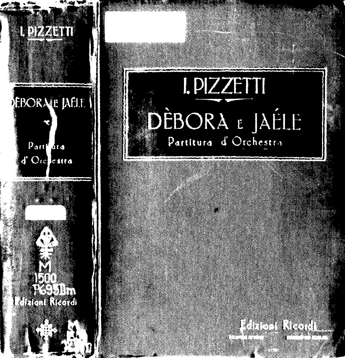 Dèbora e Jaéle (Pizzetti, Ildebrando) - IMSLP