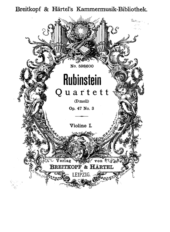 String Quartet No.6 in D minor