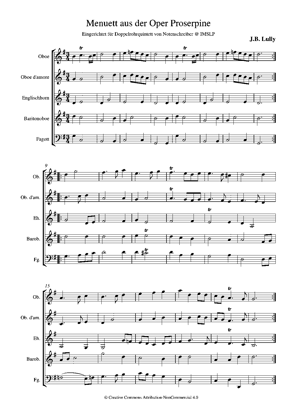 Proserpine, LWV 58 (Lully, JeanBaptiste) IMSLP