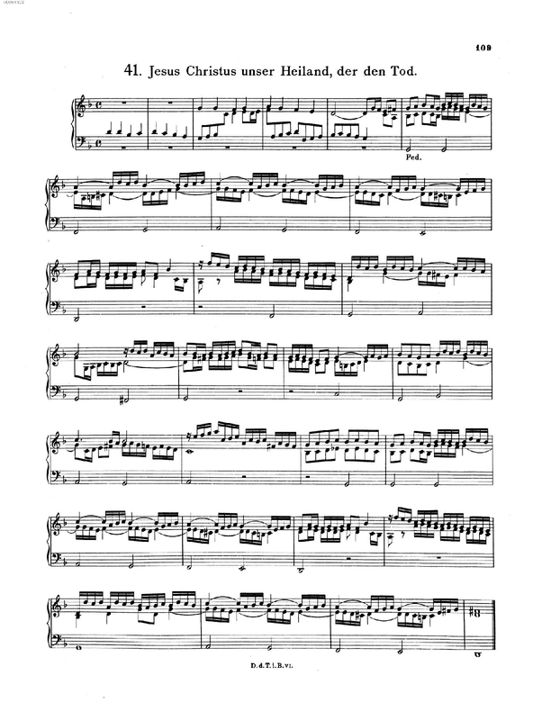 Jesus Christus unser Heiland der den Tod überwand, P.219 (Pachelbel