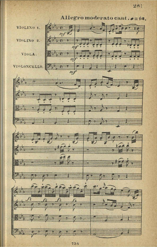 String Quartet in E-flat major