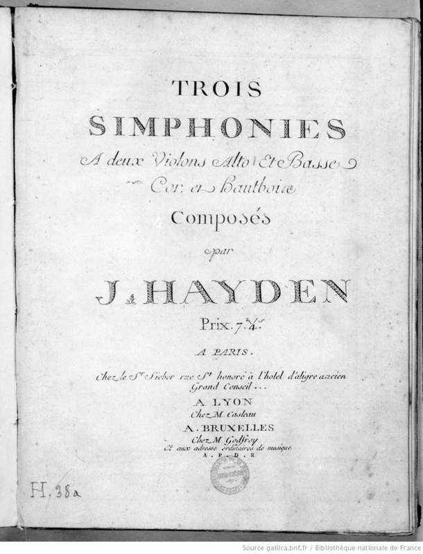 Symphony No.43 in Eflat major, Hob.I43 (Haydn, Joseph) IMSLP Free