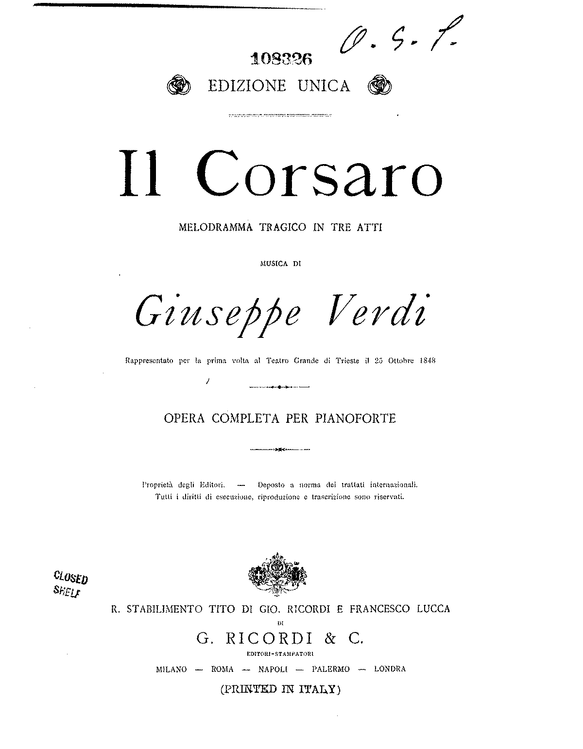 Il corsaro (Verdi, Giuseppe) - IMSLP