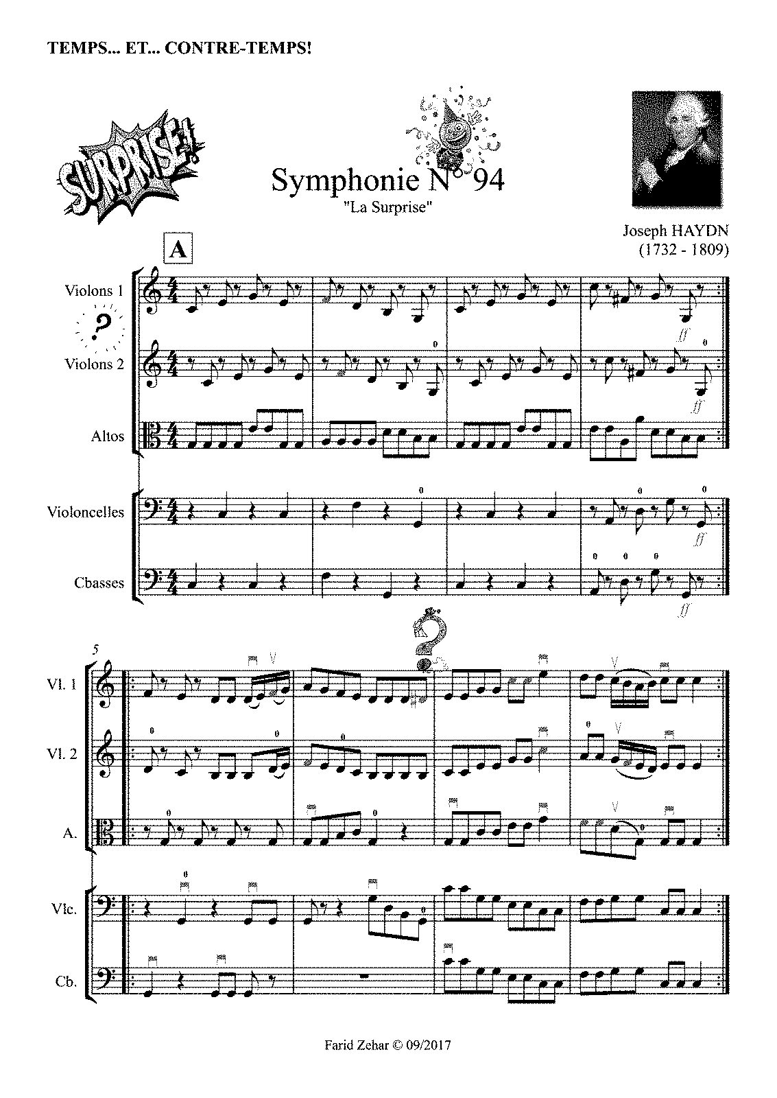 Symphony No.94 In G Major, Hob.I:94 (Haydn, Joseph) - IMSLP: Free Sheet ...