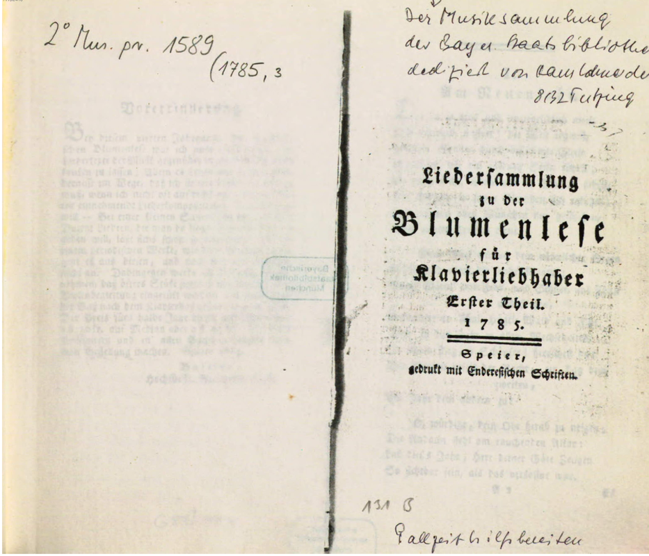 Blumenlese für Klavierliebhaber (Bossler, Heinrich Philipp) IMSLP