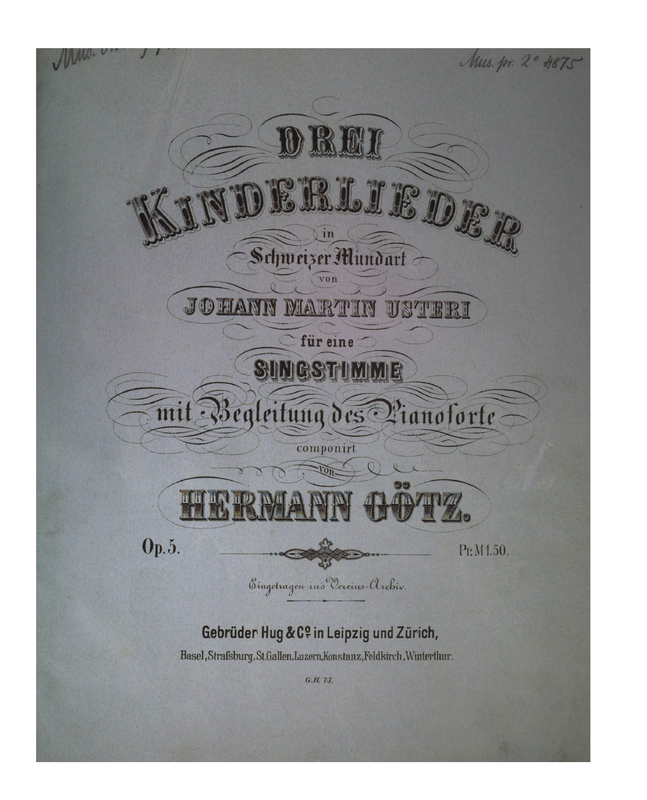 3 Kinderlieder in Schweizer Mundart