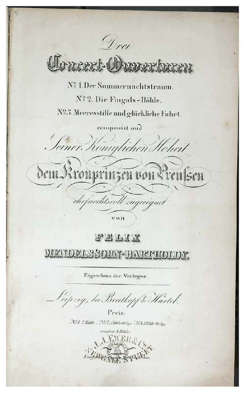 Overture to a Midsummer Night's Dream