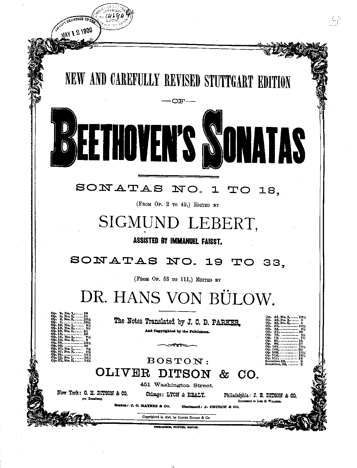 File:Beethoven-PianoSonataNo25Bulow.pdf