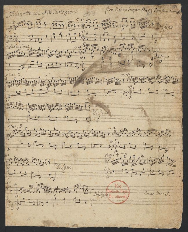 Johann Christoph Friedrich Bach Variations On Ah Vous Dirai-je Maman Variations on 'Ah, vous dirai-je, Maman' (Bach, Johann Christoph