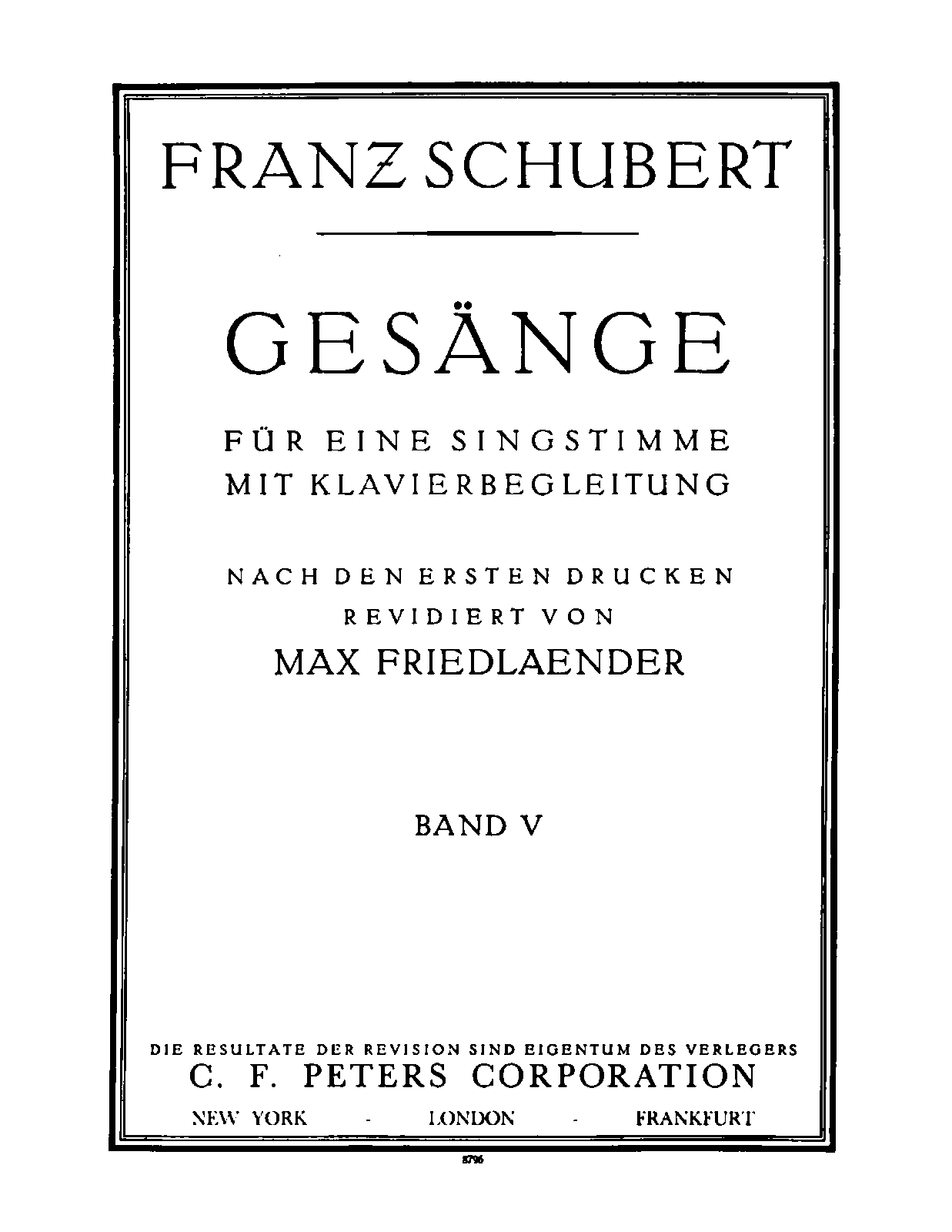 386 Lieder (Schubert, Franz) IMSLP Free Sheet Music PDF Download