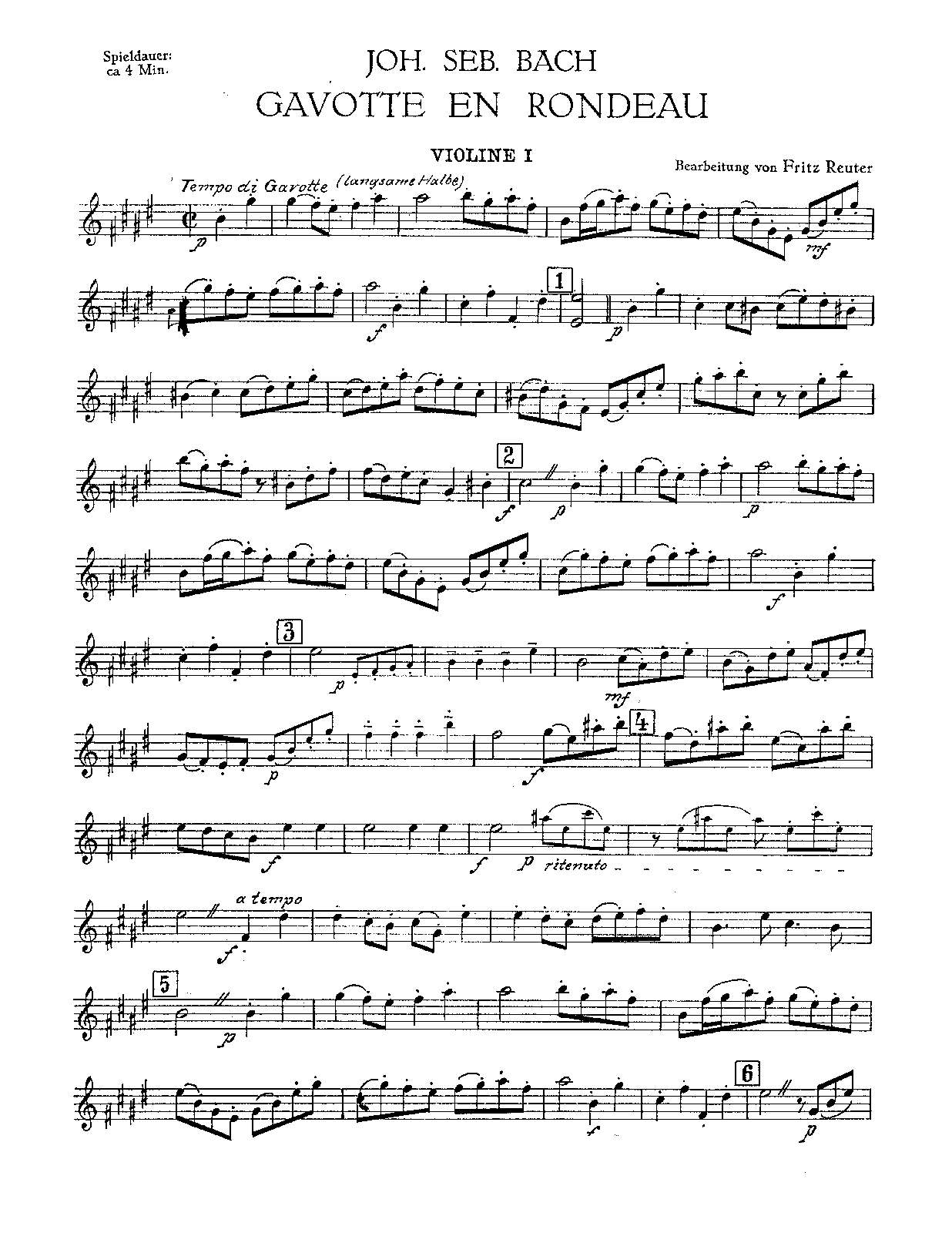 File:PMLP244089-Bach-Reuter Gavotte en Rondeau, (from BWV 1006) (arr. orch.) - Violins I.pdf