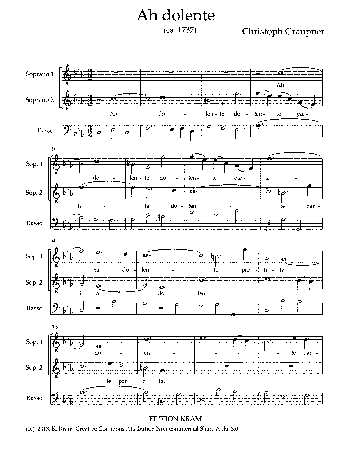 Ah dolente (Graupner, Christoph) - IMSLP