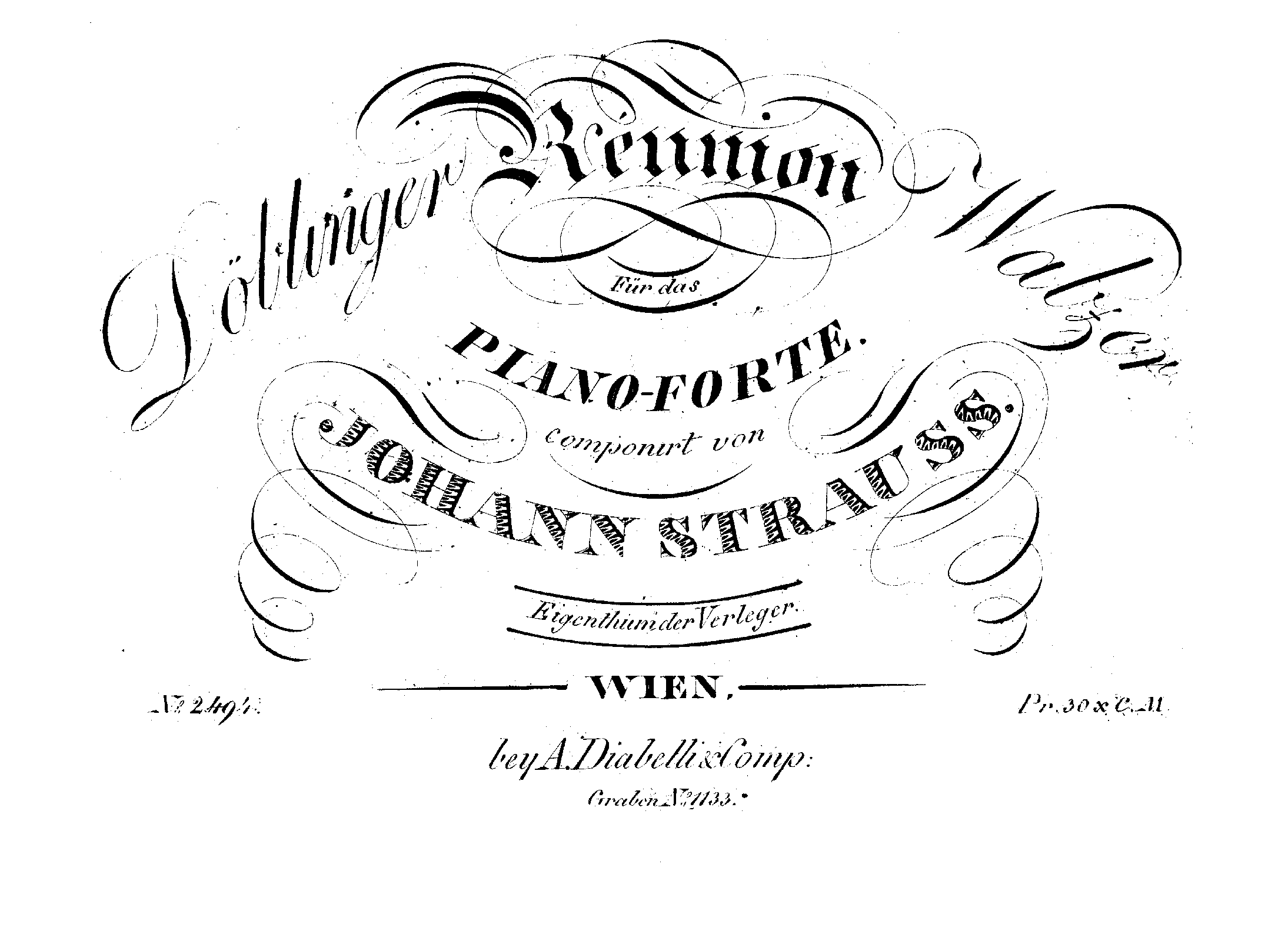 Döblinger Réunion-Walzer, Op.2