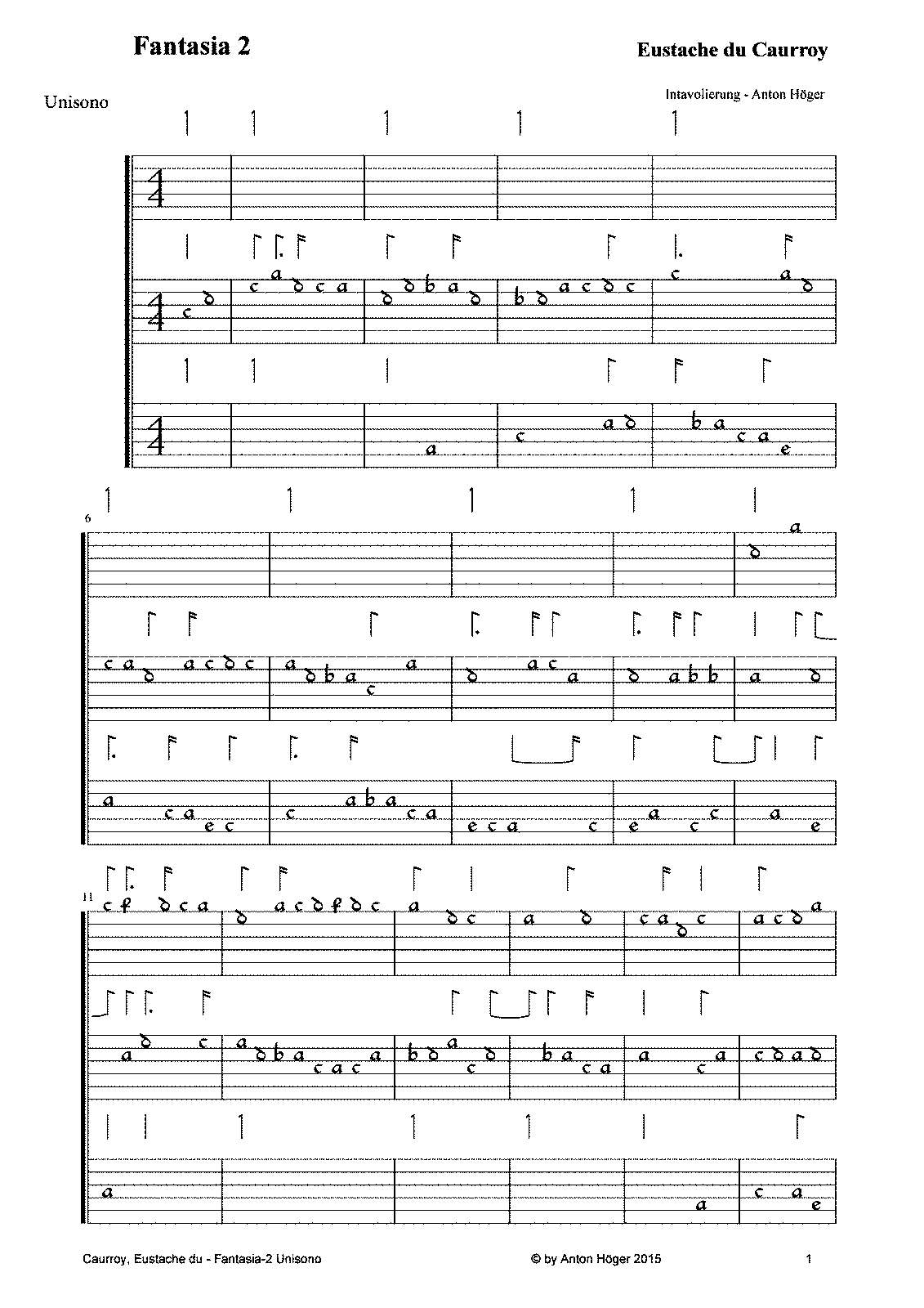 A Collection of French Lute Trios (Höger, Anton) - IMSLP