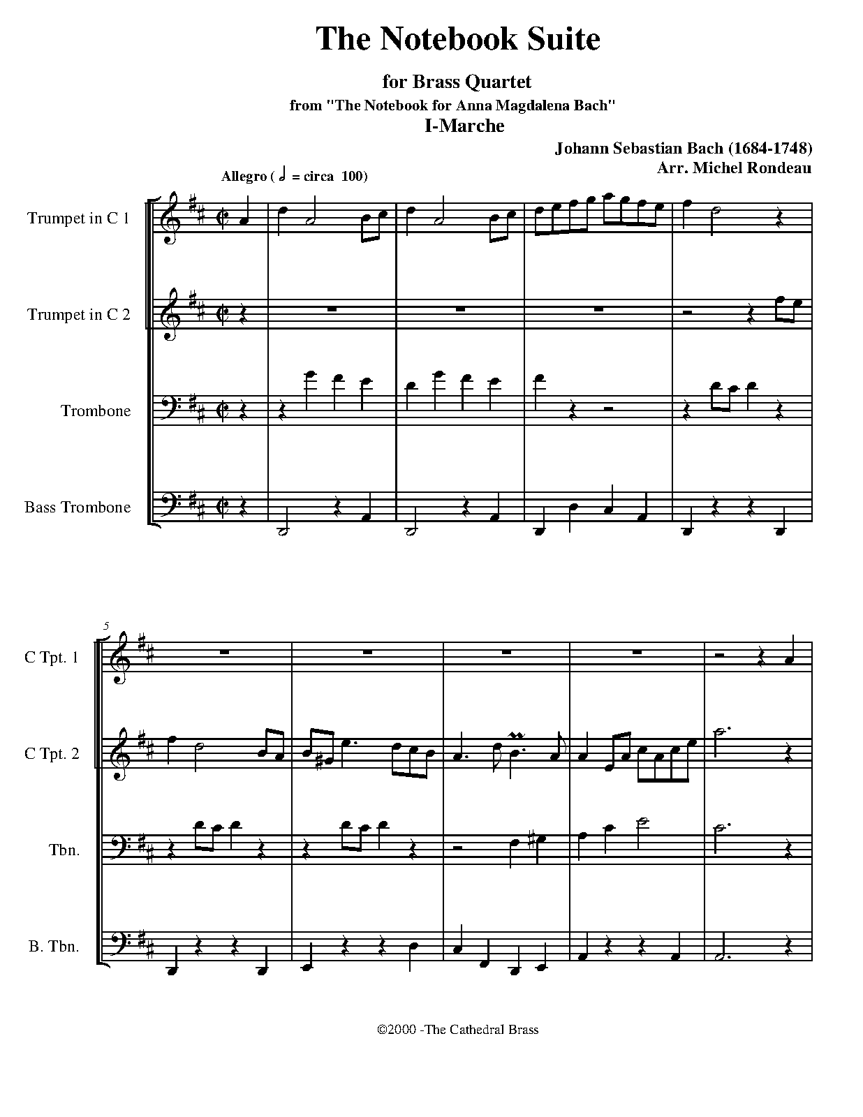 Notebooks for Anna Magdalena Bach (Bach, Johann Sebastian) IMSLP