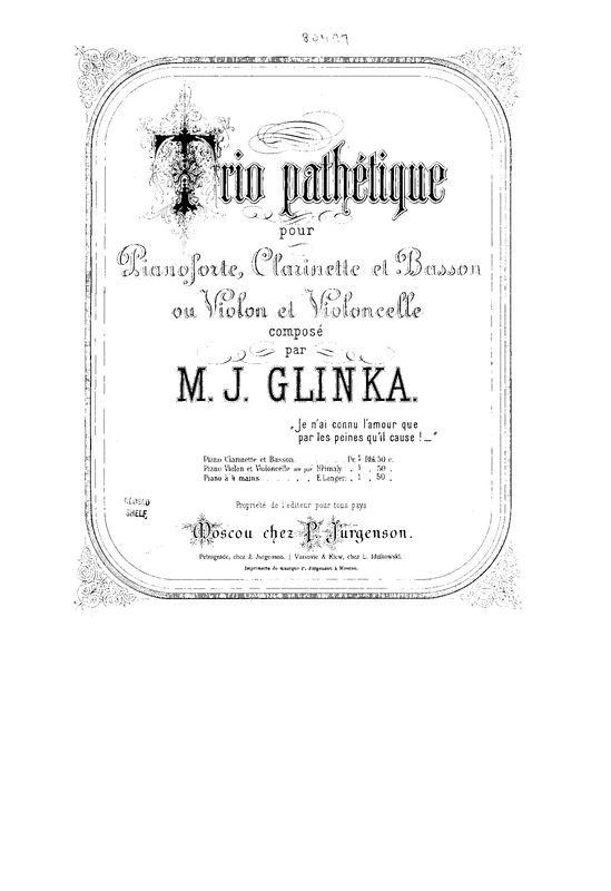 Trio pathétique