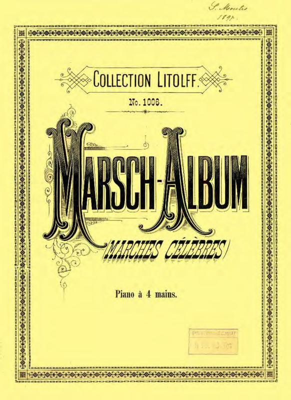 Marsch album wolters otto imslp