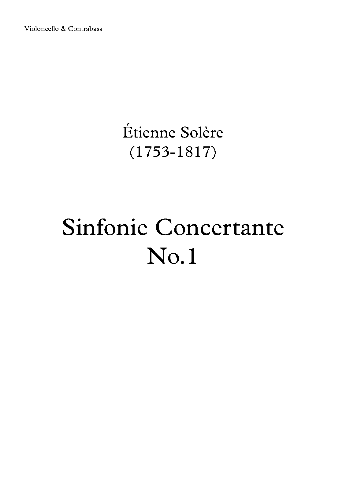 File:PMLP922127-Solere - Sinfonie Concertante No 1 - Violoncello & Contrabass.pdf