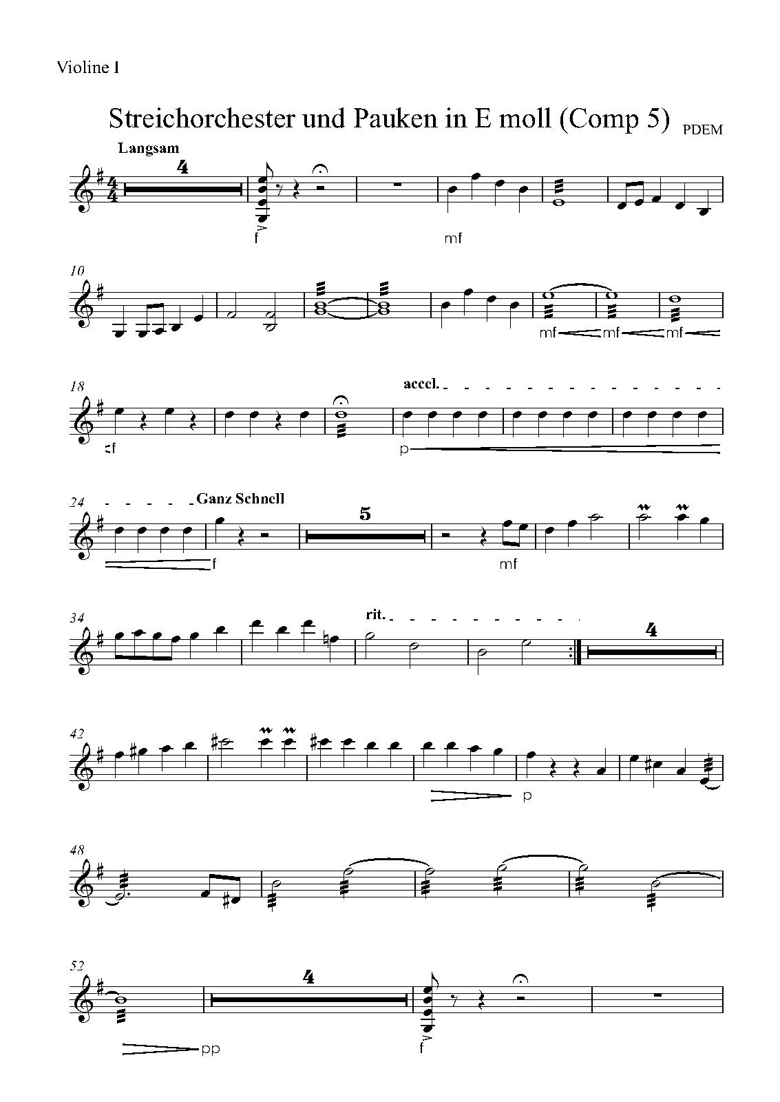 File:PMLP683475-Streichorchester in E moll - Violine I.pdf