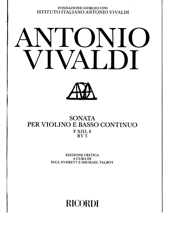 Violin Sonata in C major